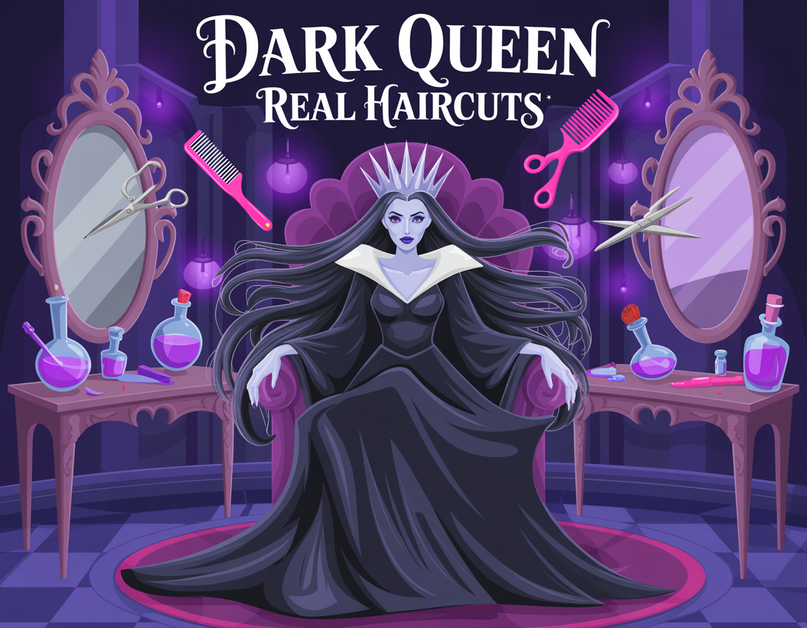Dark Queen Real Haircuts