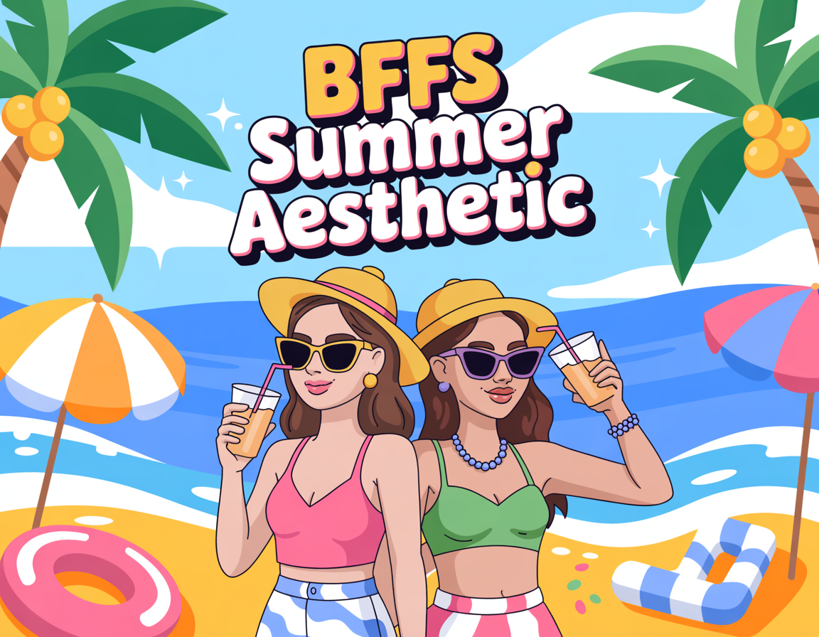 BFFs Summer Aesthetic